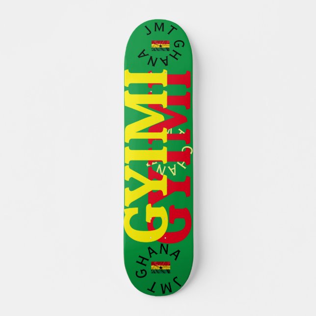 GYIMI 7, 3/4", skateboard Deck (Frente)