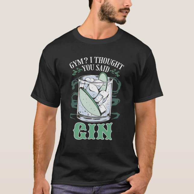 Gym? Eu Pensei Que Você Dissesse Uma Camiseta Engr (Frente)