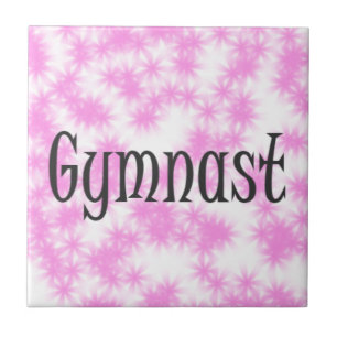 Gymnast Pink e White