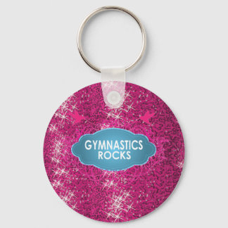 Gymnastic Fogks Rosa SPARKLE Chaveiro