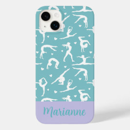 Gymnastic Teal Custom Name Girlie