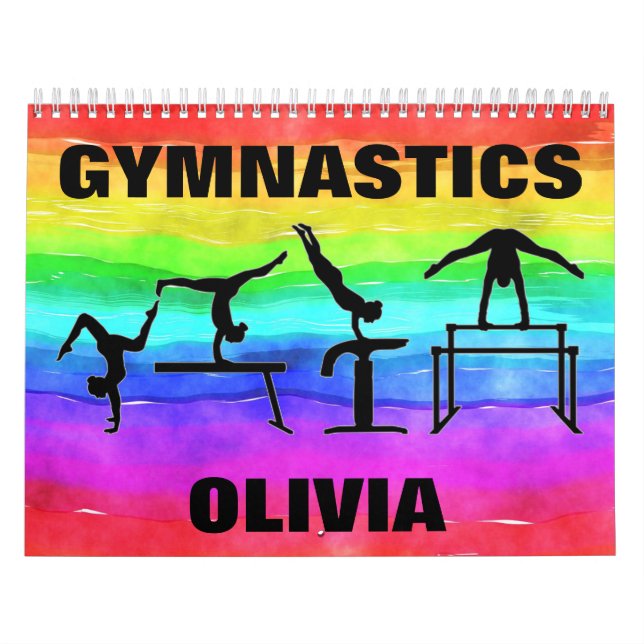 Gymnastics Calendário do Arco-Íris (Capa)