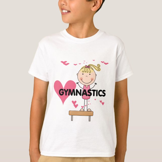 GYMNASTICS - Camisetas e presentes de ginástica de (Frente)