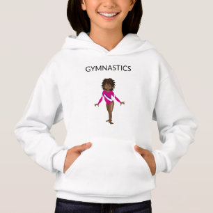 Gymnastics, capuz de pulôver com ginasta