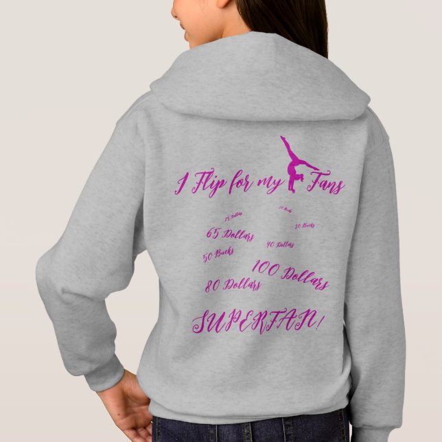 Gymnastics Fundraiser Hoodie (Verso)