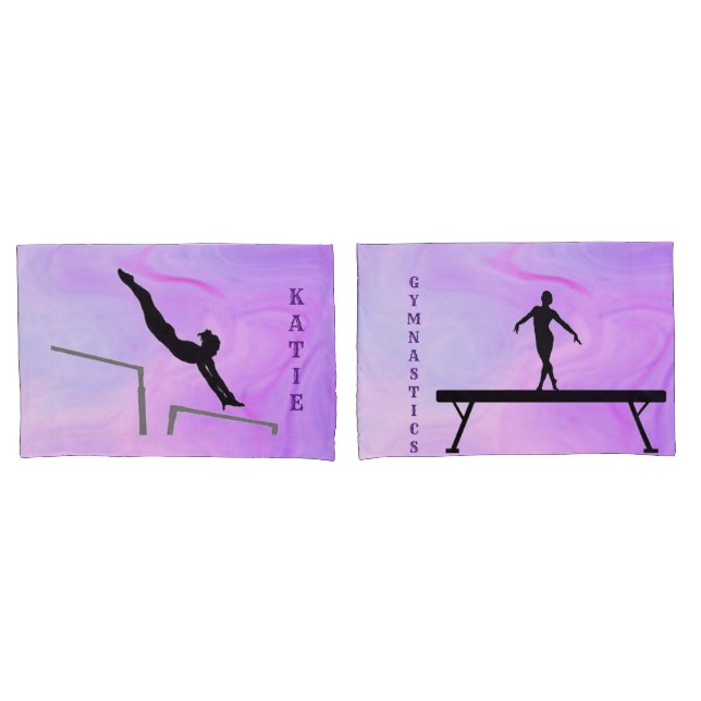Gymnastics Girls Events Pillowcase (Frente - conjunto)