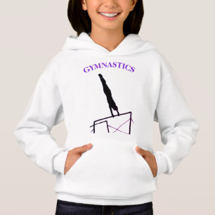 Gymnastics Hoodie Uneven Bares Giant com nome