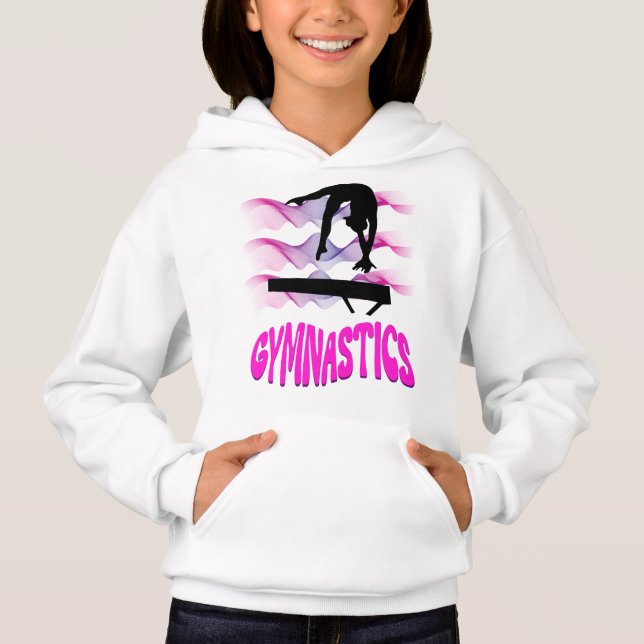 Gymnastics Pink and Purple Balance Beam (Frente)