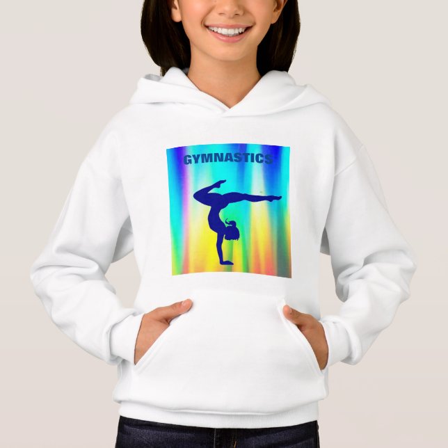 Gymnastics pullover hoodie/dois lados. (Frente)