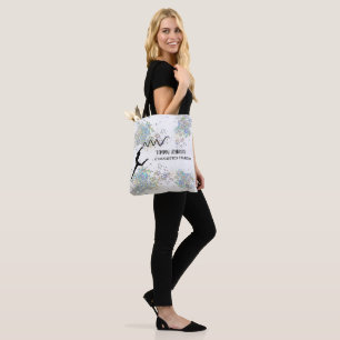 Gymnastics White Tote Bag