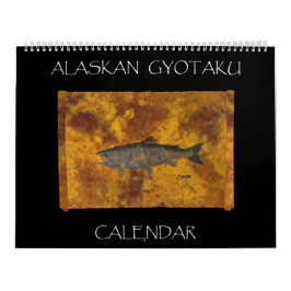 Gyotaku - Calendário Grande