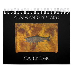 Gyotaku - Calendário Pequeno