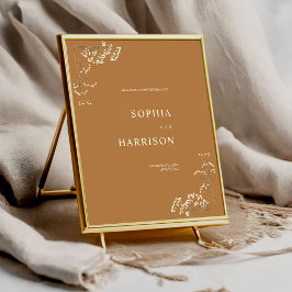 Gypsophila Goldenrod Baby's Breath Poster