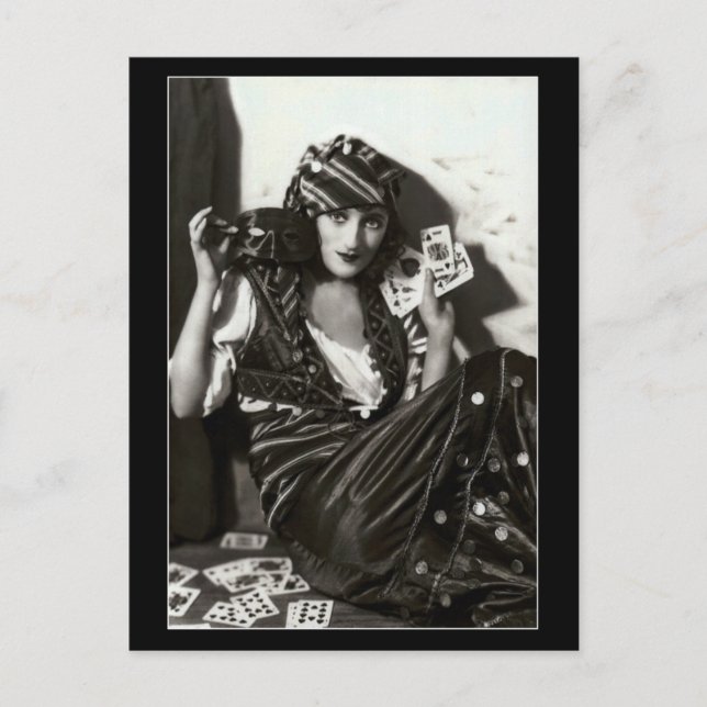 Gypsy Gâmbar - Cartão postal para o Vintage (Frente)