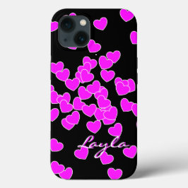 "Gypsy Girl" - Nome Modelo, Rosa Piscante A Preto