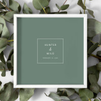 H100 Assinatura de Poster de Cabeleireiro de Casam