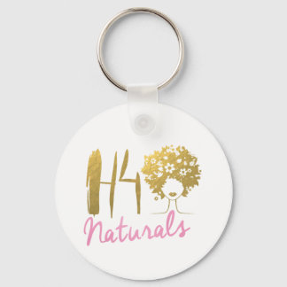 H40 Naturals Round Chaveiro