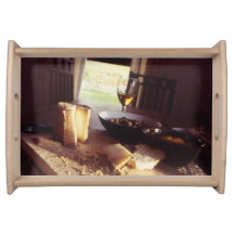 H.A.S. Bandeja pequena natural, Gleb do serviço