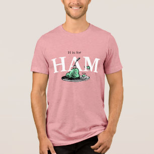 "H é para HAM" Design de Alfabeto