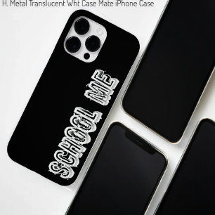 H. Metal translúcido-Wht
