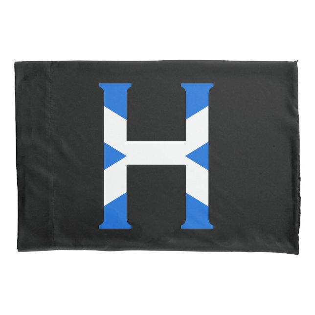 H Monograma sobreposto à notação Scottish Flag (Frente)