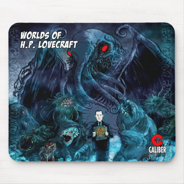 H.P. Mouse pad de Lovecraft (Frente)