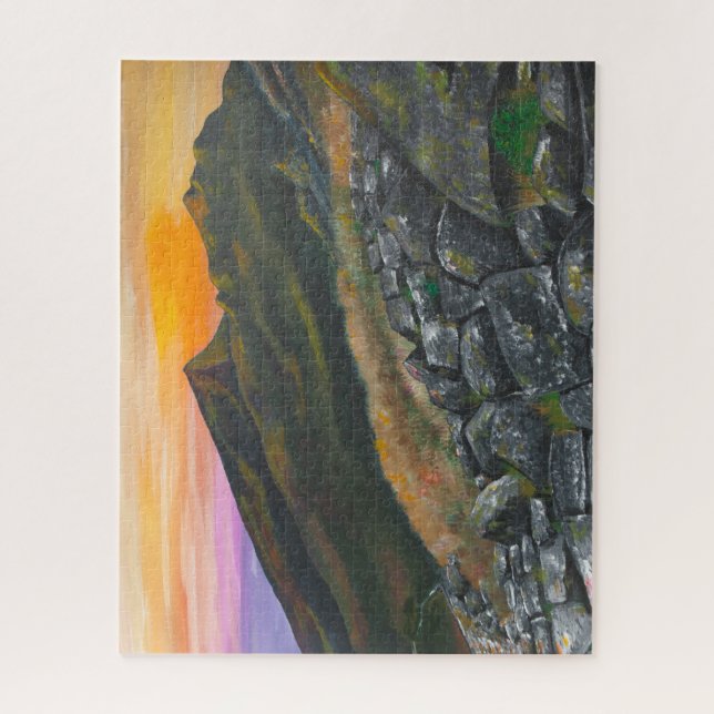 Há fogo na quebra-cabeça do céu (Vertical)