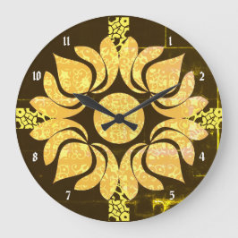 Há muito tempo atrás, relógio de parede acrílico