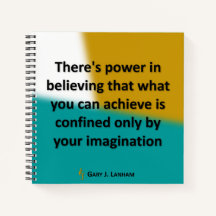 "Há poder em acreditar" - Livro Diário