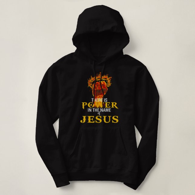 Há Poder Em Nome Da Camisa De Jesus. (Frente do Design)