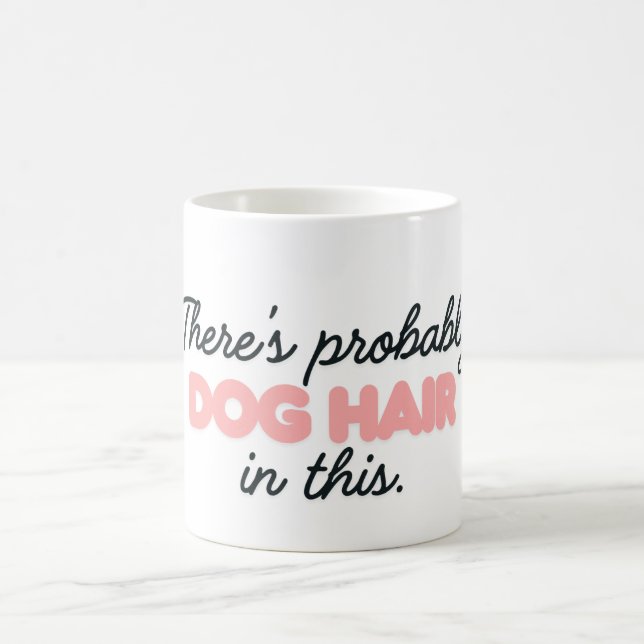 Há provavelmente cabelo nesta caneca de café (Centro)