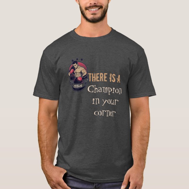 Há uma camiseta de campeão (Frente)