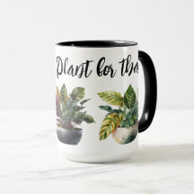 Há uma planta para aquela caneca