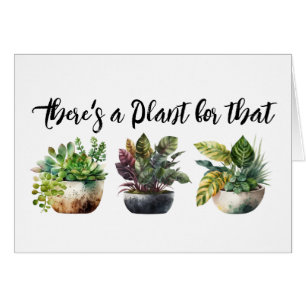 Há uma Planta para aquele Cartão
