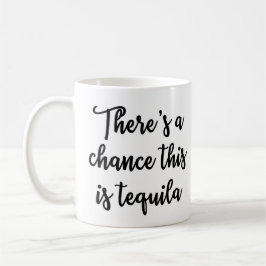 Há uma possibilidade que esta é caneca do tequila