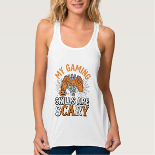 Habilidades de jogador de Halloween são Camiseta V