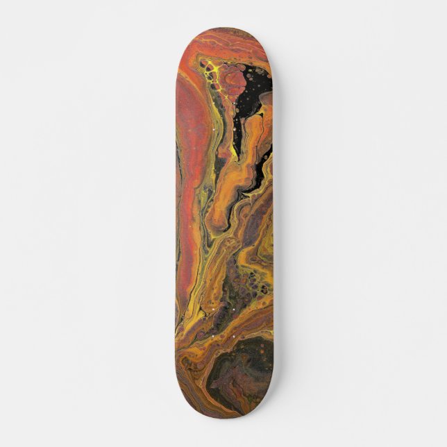 Hábito de Amar 2 Deck de Skate Abstrato (Frente)