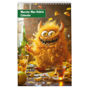 Hábitos de Homens Monstros – Calendário
