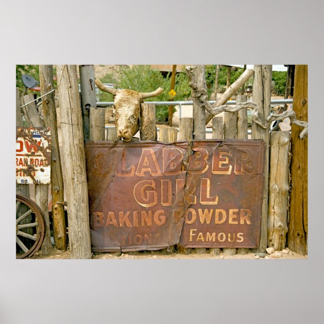 Hackberry General Store, Impressão da Rota 66 (Frente)