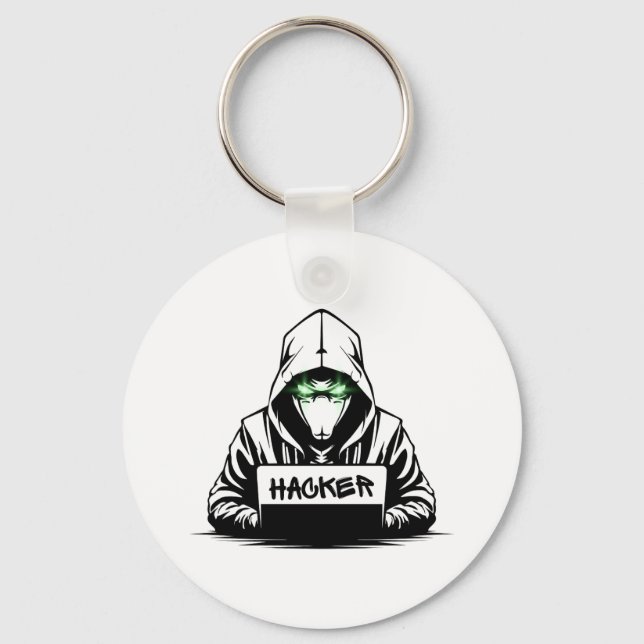 Hacker Chaveiro Design (Frente)