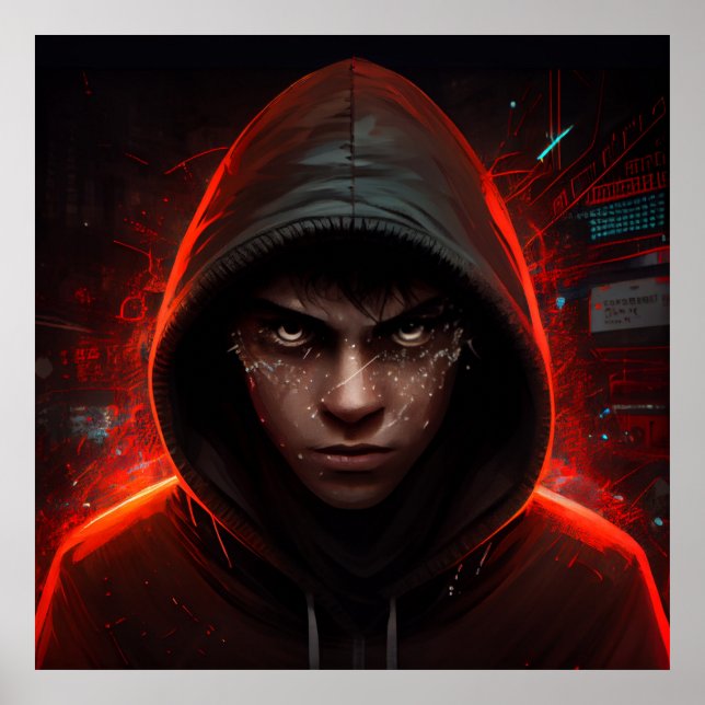 hacker poster (Frente)