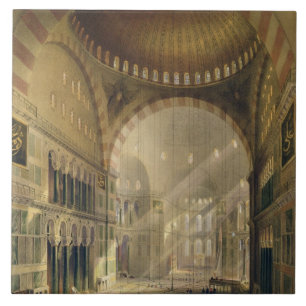 Haghia Sophia, placa 24: interior do d central