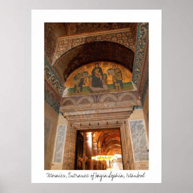 Hagia Sophia Poster (Frente)
