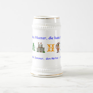 Hahn caneca de cerveja de 4 estações
