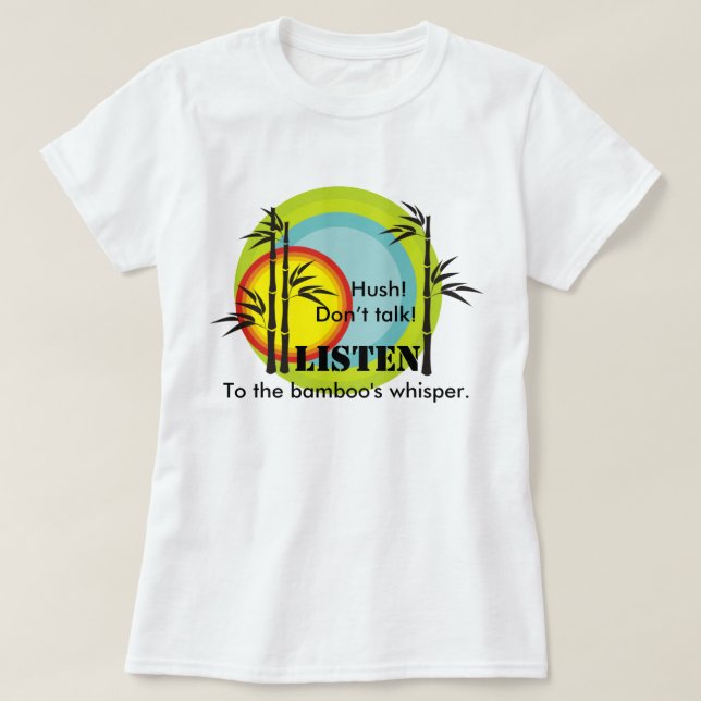 Haiku - Poema Japonês, Camiseta de Cultura Asiátic (Frente do Design)