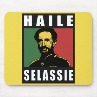Haile Selassie Emperor - Reggae - Rasta Mousepad