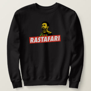 Haile Selassie Jah Rastafari Emperor Rasta suéter