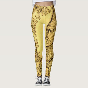 Haile Selassie Leggings King Judah Design