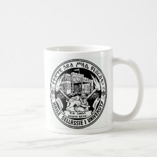 Haile Selassie mim caneca da universidade