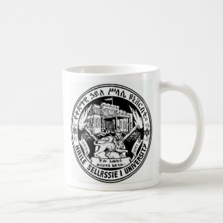 Haile Selassie mim caneca da universidade